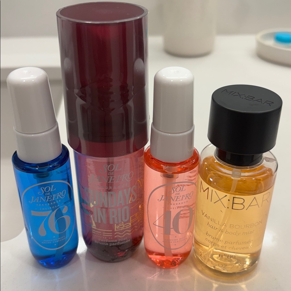Sol de Janeiro Sundays in Rio Fragrance Trio and mixbar set